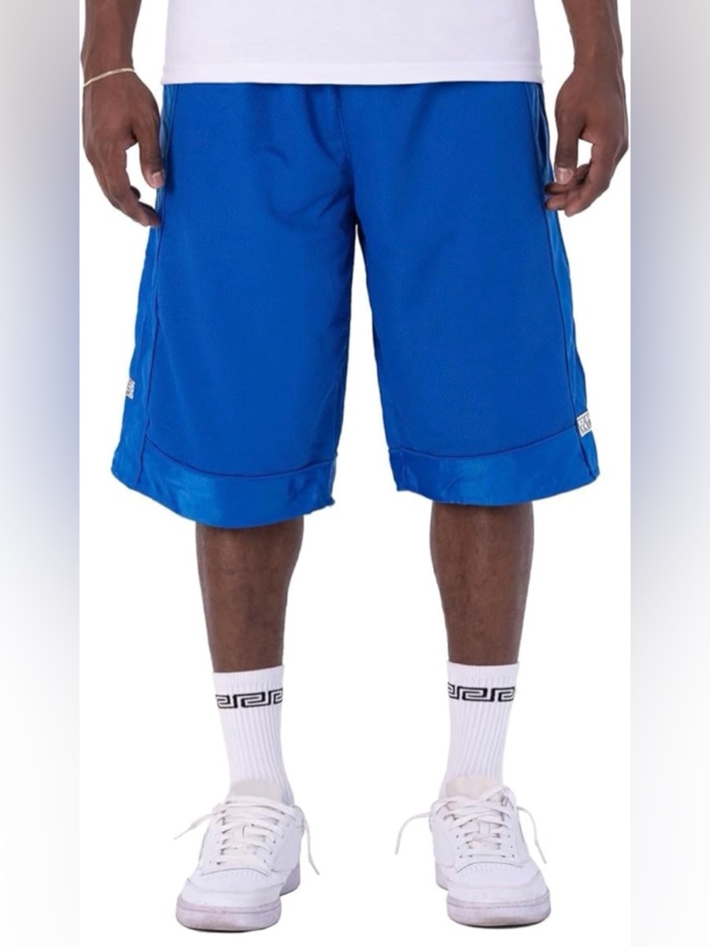 Pro Club Men's Heavyweight Mesh Basketball Shorts 2XL Royal Blue